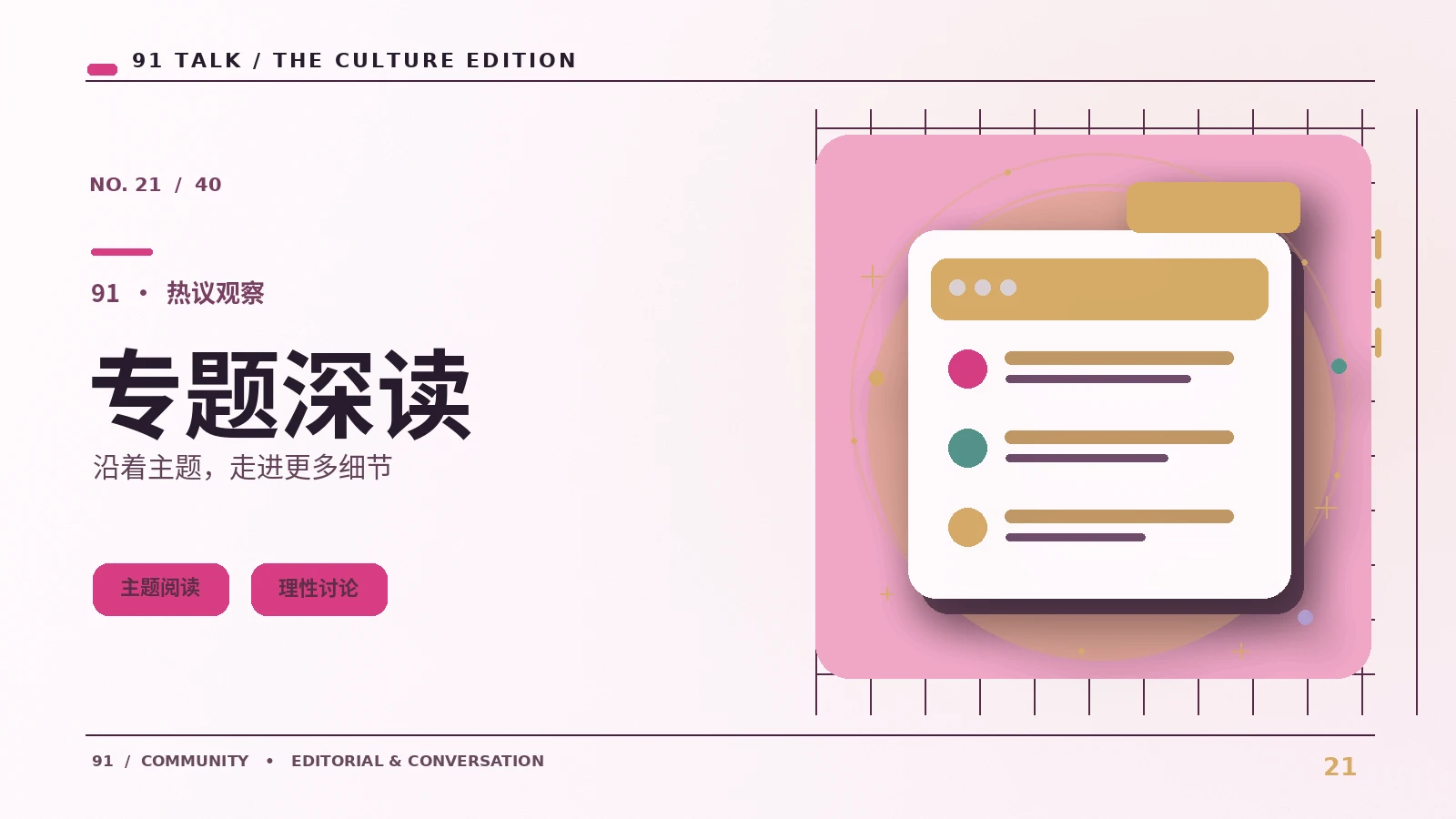 一分钟观点